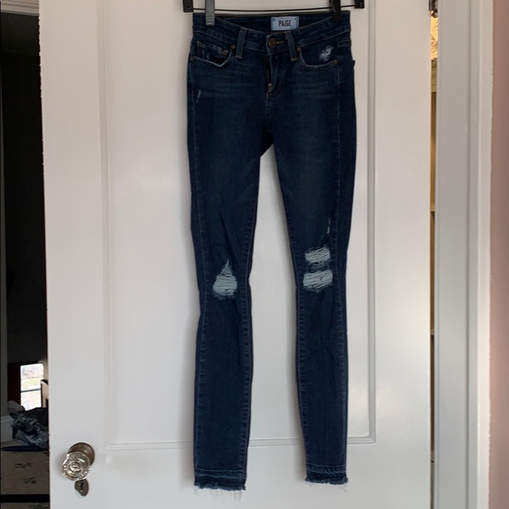 PAIGE verdugo ankle jeans size 24!